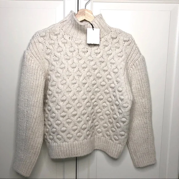 Zara textured knit sweater - Picture 3 of 7